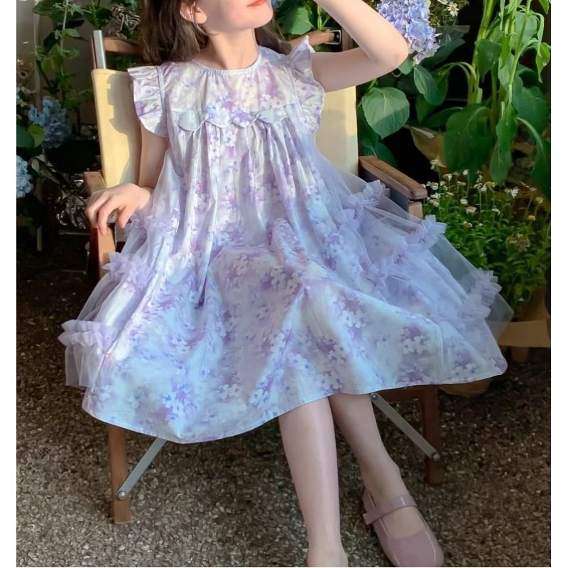 Toruva어린이 여아 꽃무늬 레이스 원피스 귀여운 스타일14세 이상 23,720원