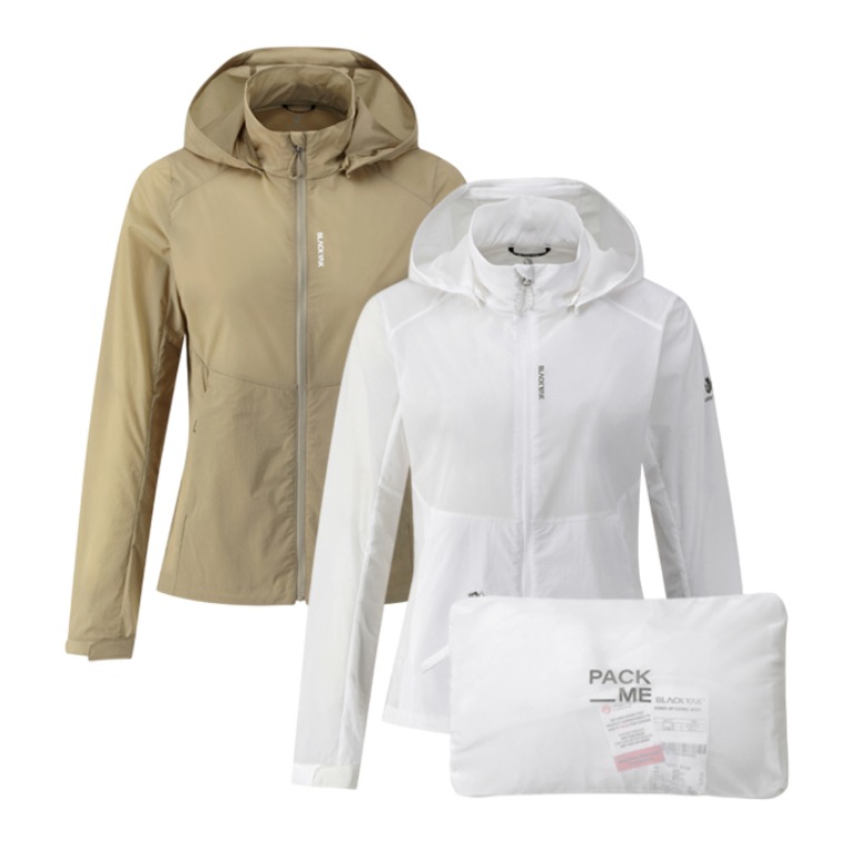 블랙야크 여성 에어 플렉서블 자켓 기능성 등산 바람막이 점퍼 1BYJKMV506 169,000원