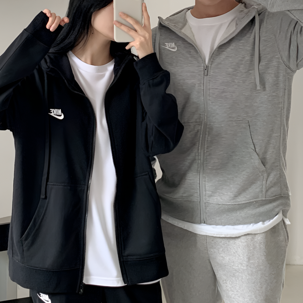 나이키 후드 집업 후리스 후디 티셔츠 남녀공용 간절기 아우터 59,800원