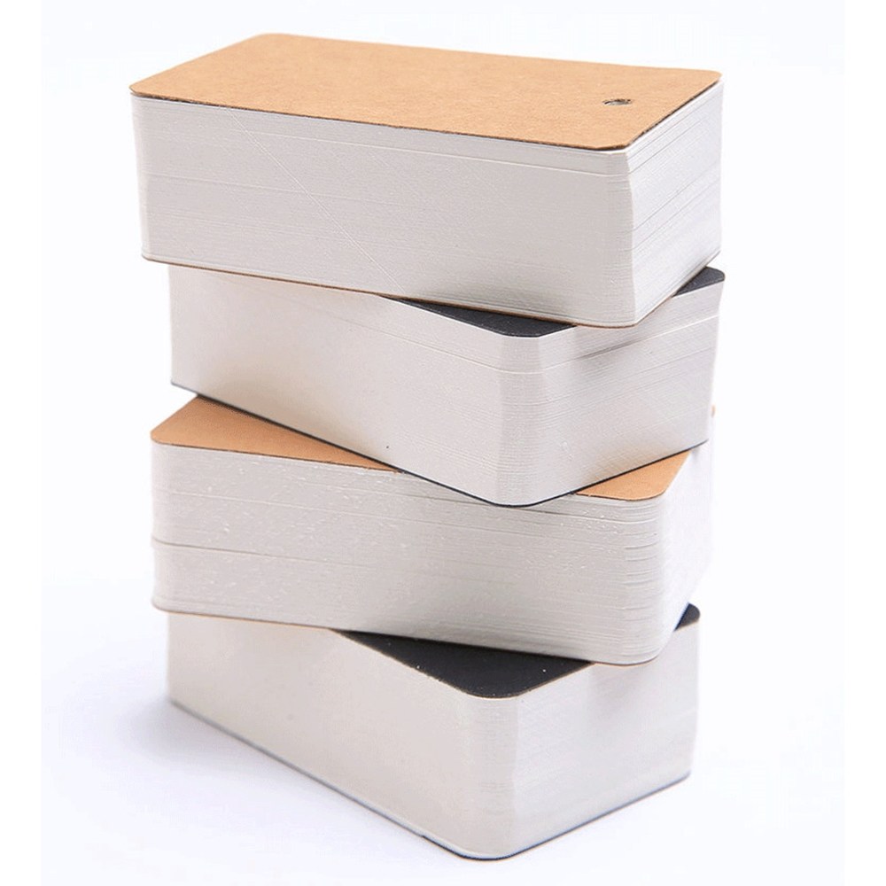 라띠스토어 미니 단어 암기장 노트패드 100장 휴대용 단어장 스프링 메모지 암기 노트, 1세트, 100매, 브라운2개+블랙2개 16,900원