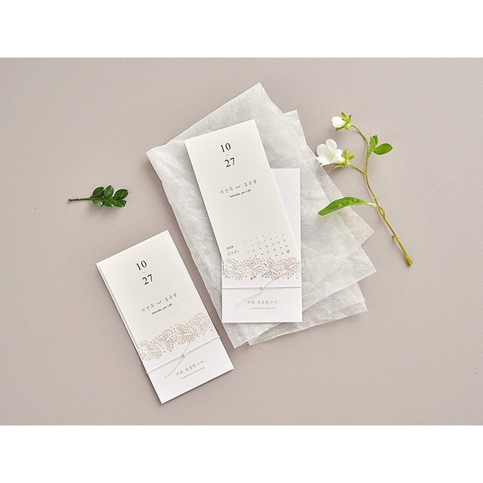 청첩장 스몰웨딩 결혼 소량 제출용 회사 행사 샘플 종이청첩장 제작 30장 CM6029 43,000원