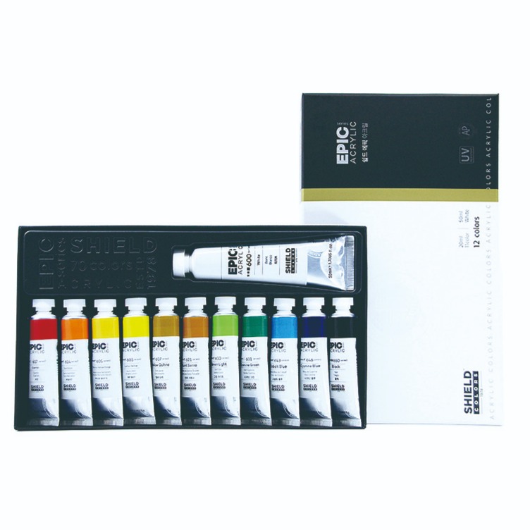쉴드 에픽 아크릴물감 10,850원