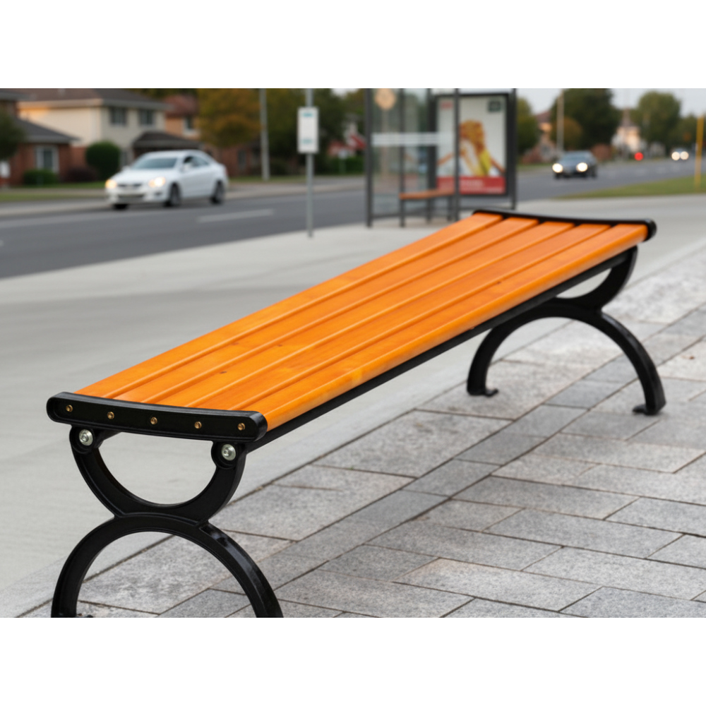 휘이스 야외벤치 원목 평벤치 펜션 카페 벤치의자BH008 104,800원