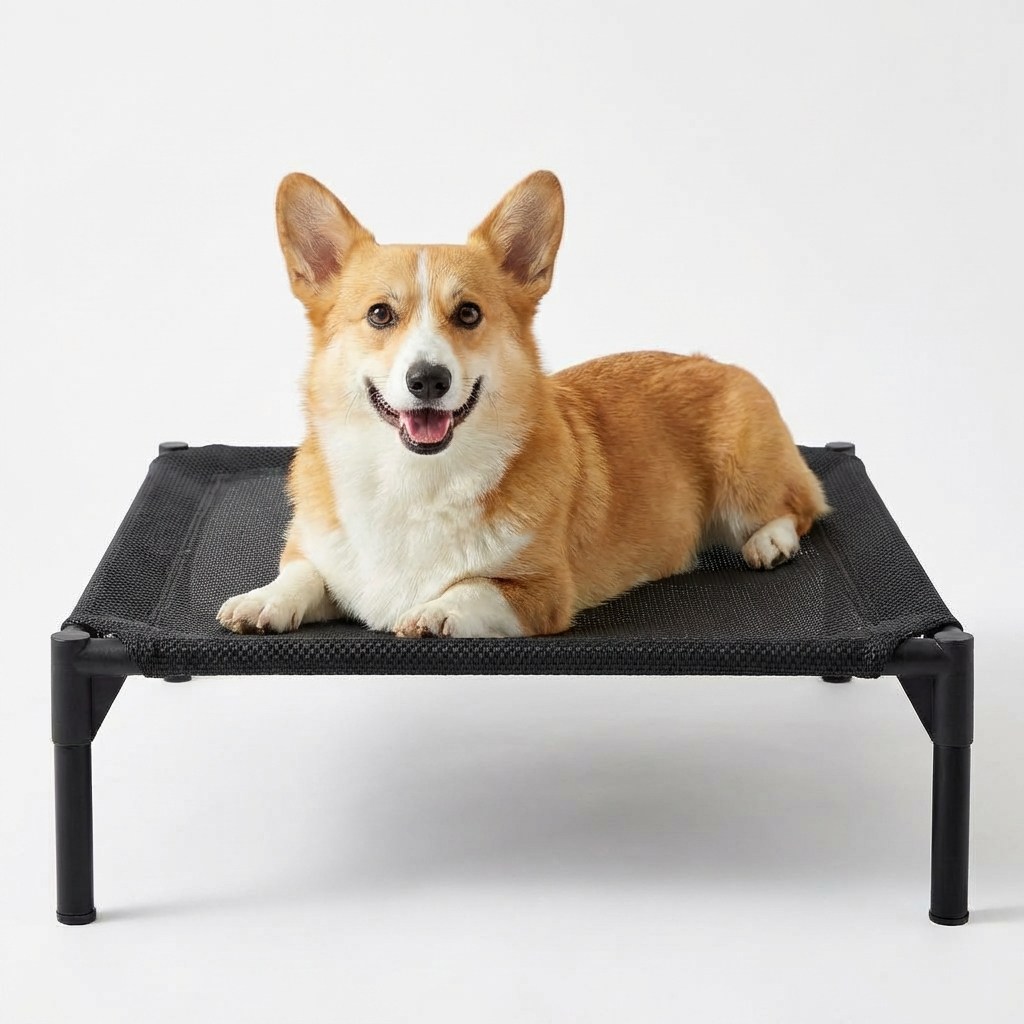 별하루하우스 강아지 고양이 쿨매트 캠핑 해먹 침대 대형견 시원한, 1개, 블랙 28,900원