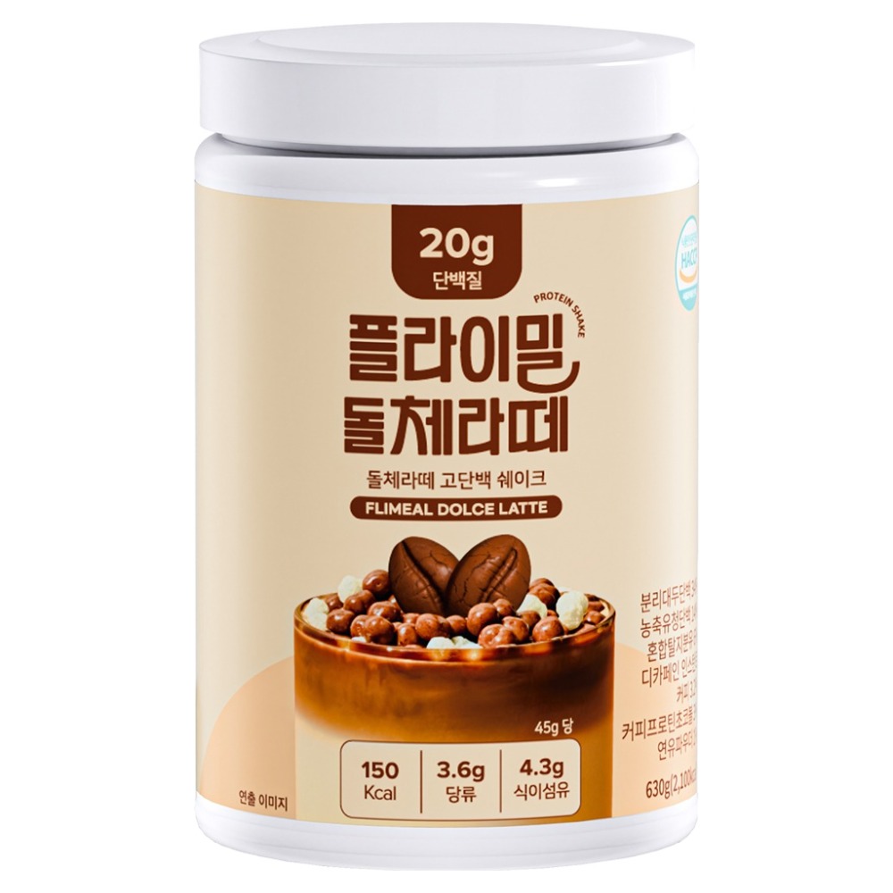 플라이밀 단백질 쉐이크 대용량 돌체라떼맛 25,900원