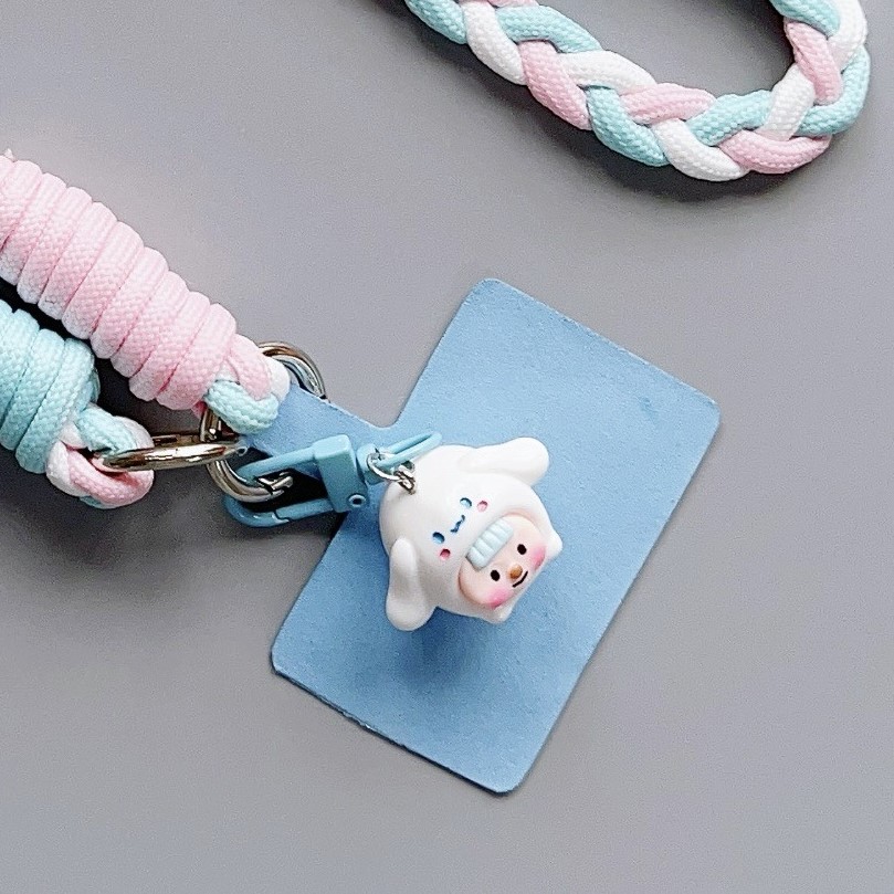 리문 귀여운 태그홀더 핸드폰 목걸이 스트랩 분실 방지, 1개, Blue 11,500원