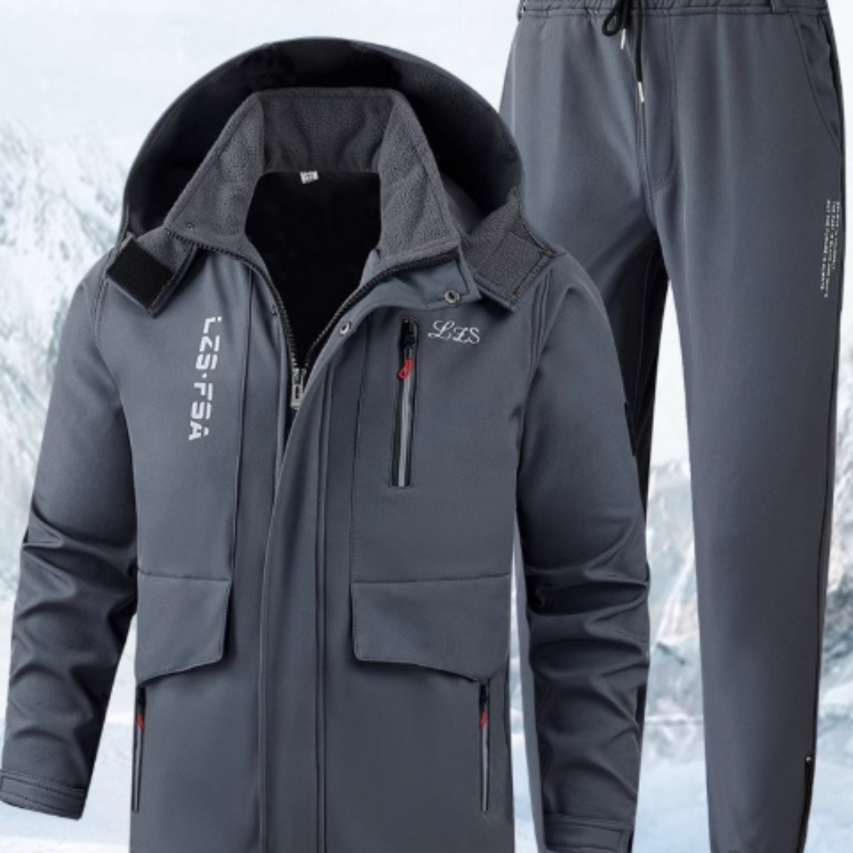 스타일닥터 남자 겨울 방수 항고 털 스지끼웨어 방한복 우주복 정비복 따듯한 작업복 아웃도어 레져영 상하복세트 18,800원