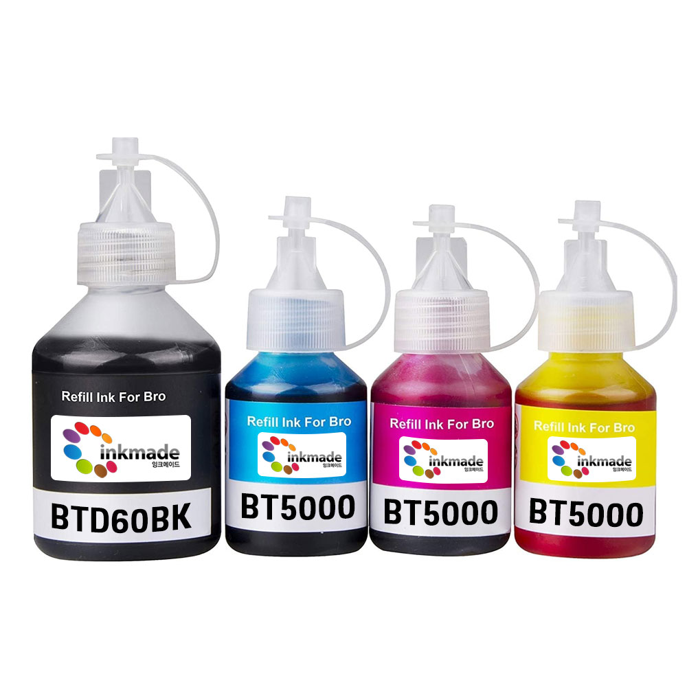 BTD60BK BT5000 호환잉크 4색 세트 MFC-T920DW DCP-T220 DCP-T720DW HL-T4000DW DCP-T420W DCP-T310 7,190원