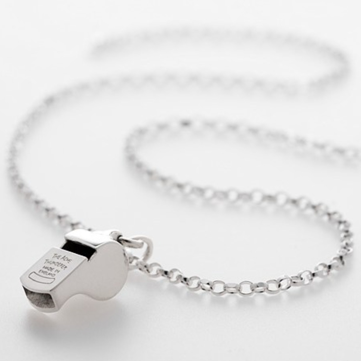영국 명품 호루라기 애크미(ACME)_애크미 썬더러휘슬 목걸이 Sterling Silver (실버은 925) 226,690원