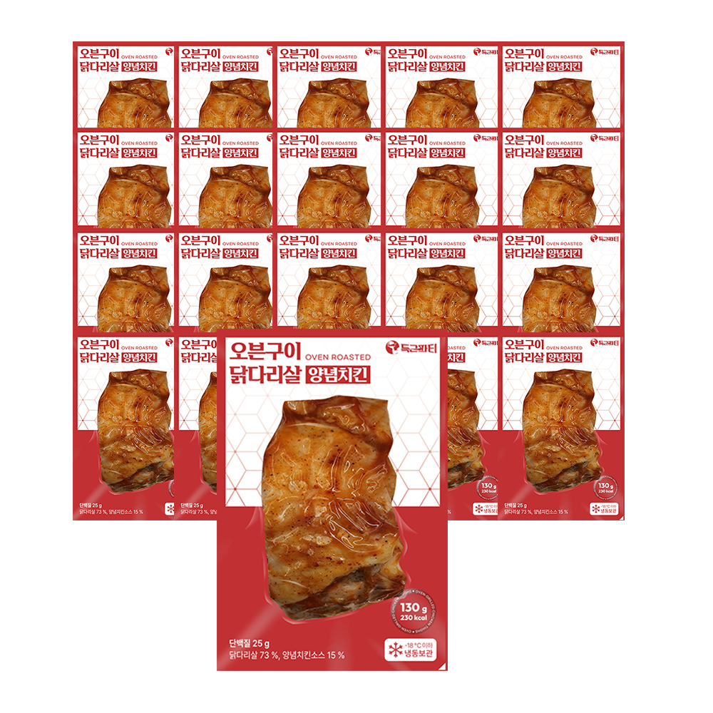 득근파티 오븐구이 닭다리살 양념치킨 42,800원