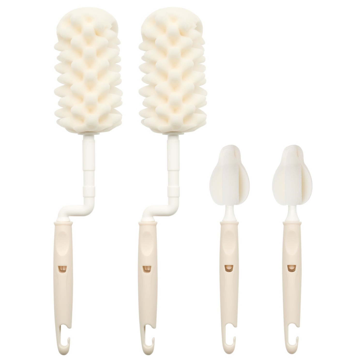 리에또 앵두 회전형 젖병솔 2P 젖꼭지솔 2P 세트, 오트밀, 1세트 12,760원