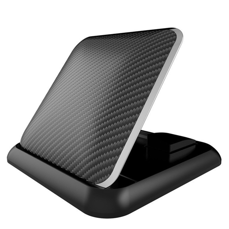 뉴토피아 심플디자인 차량용 강력 흡착 스마트폰 거치대, 블랙실버, 1개 11,070원