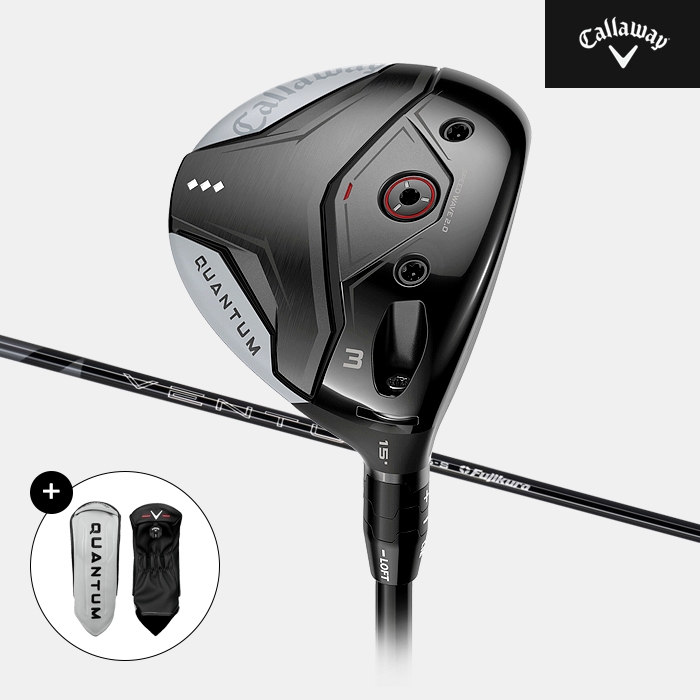 캘러웨이 퀀텀 트리플 다이아몬드 페어웨이우드 남성용 VENTUS BLACK VELOCORE PLUS 850,000원