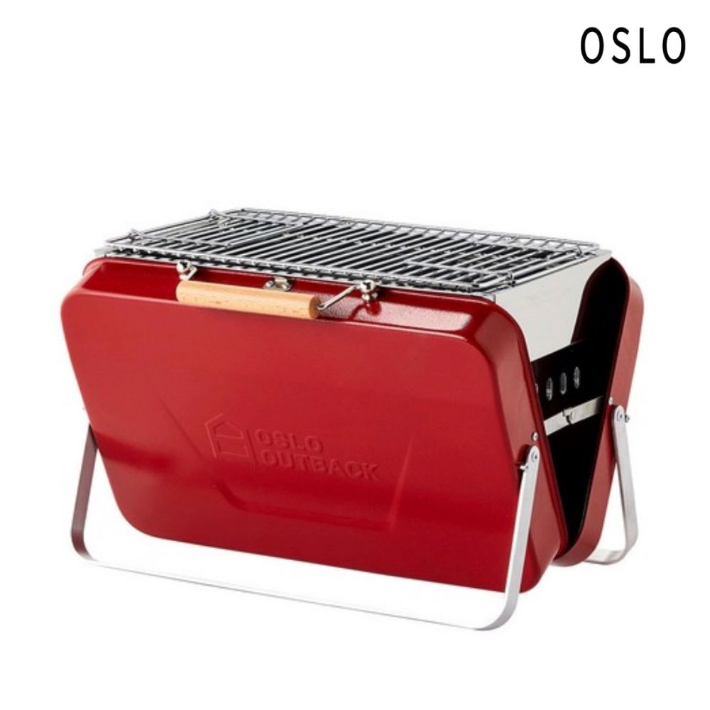 오슬로 아웃백 캠핑 BBQ 화로 레드 61,500원