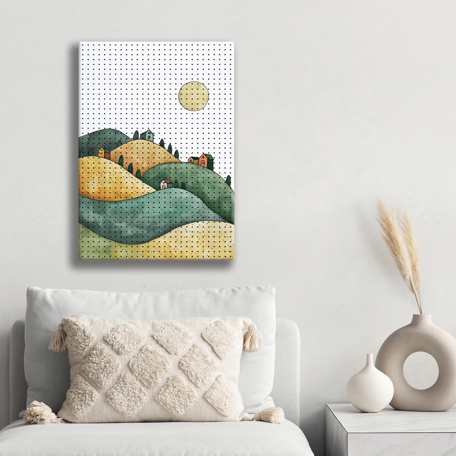 타공판닷컴 UV프린팅타공판 600 x 1200 mm, 고요한 초원, 1개 72,450원