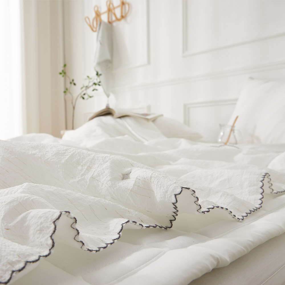 시원한 린넨 듀라론 아이스쿨 냉감 이불 세트, 현재가 114,630원