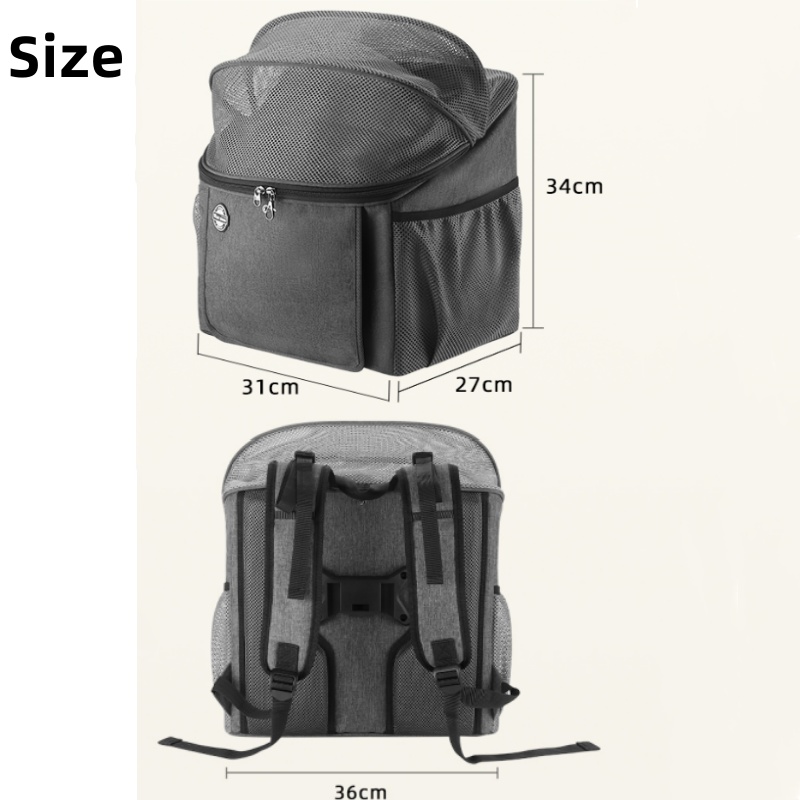 애완 자전거바구니 WEST BIKING 자전거 가방 접이식 개 바구니 내구성 분리형 동물 캐리어 핸들 바 팩 4.5kg 미만 패니어 73,100원