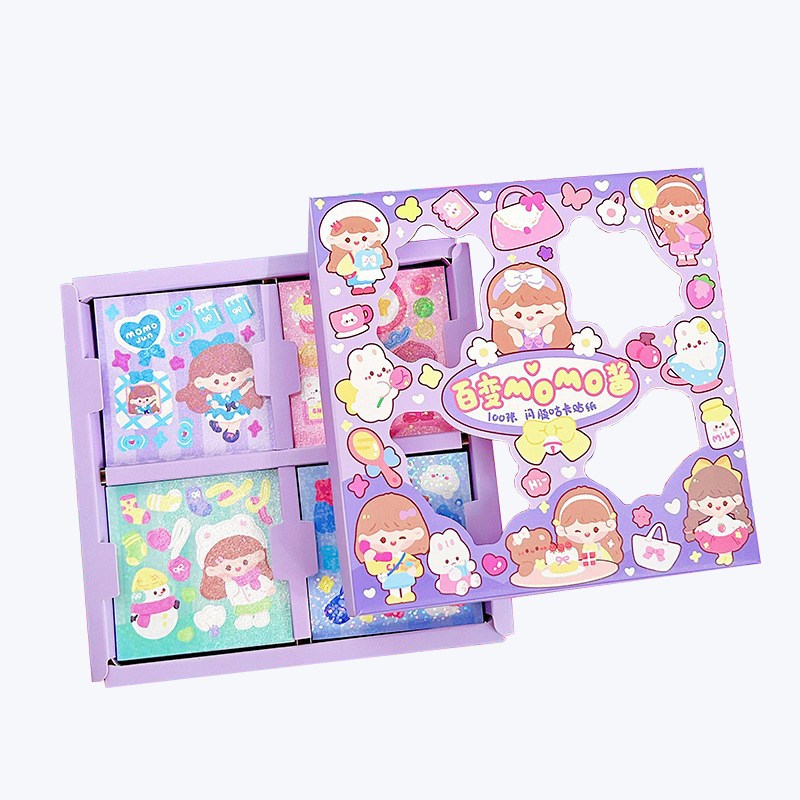 올리브파티 홀로그램 다꾸 방수 스티커 100매 패키지 선물 세트 5,700원