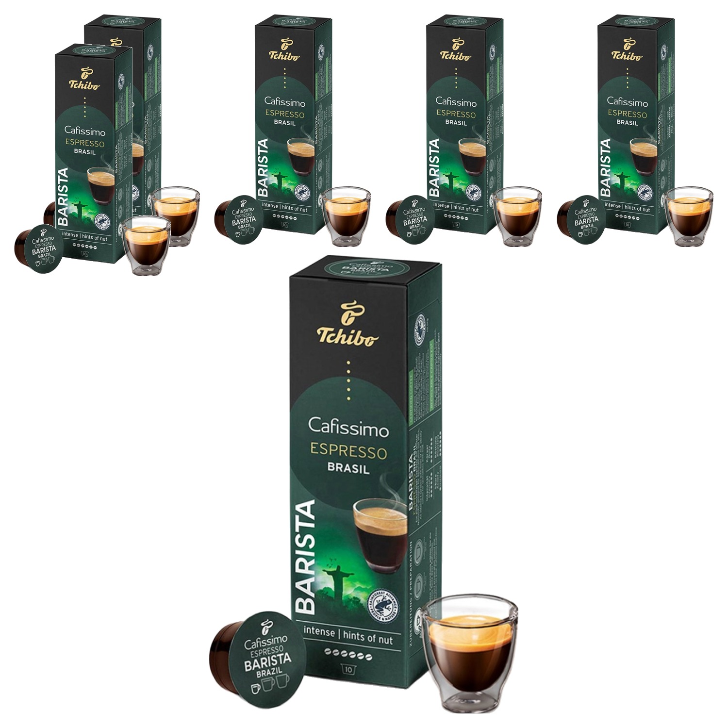 치보 에스프레소 브라질 캡슐커피, 10개입, 6개, 8g 53,400원