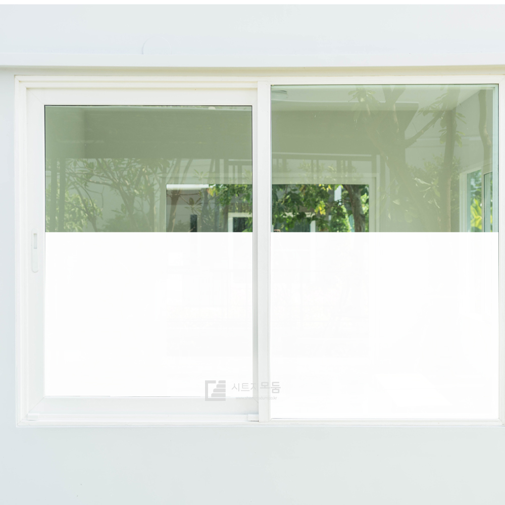 현대시트 무점착 창문용 시트지 HSW-32117, 암막화이트 13,400원