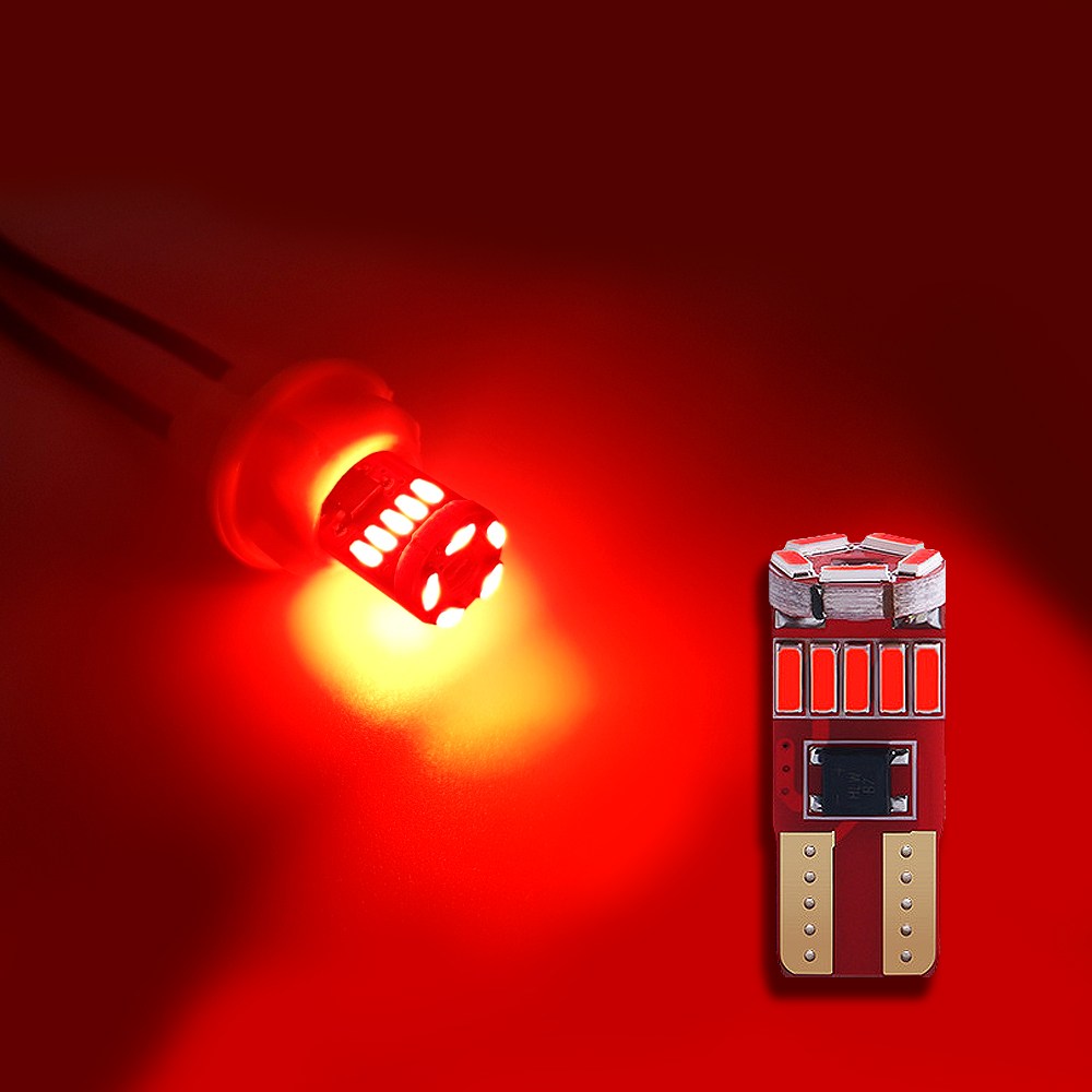 28 광전 T10타입 5w5 회오리 4010 15구 LED전구 오토바이 자동차, 레드, 1개 3,700원