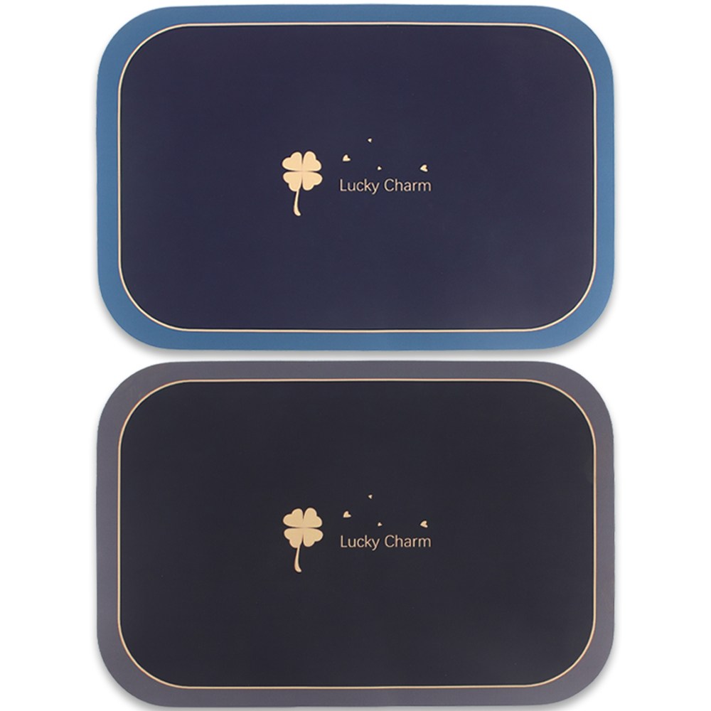 투데이리빙 1+1 빨아쓰는 네잎 클로버 규조토 발매트 욕실 화장실 매트 주방 발판 미끄럼방지 물흡수 발수건 대형 예쁜 바닥 러그 8,800원