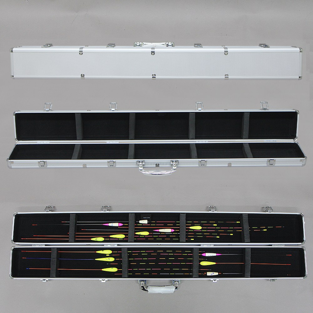 가방몰 FDD006S 100.5x11x7cm 낚시찌케이스 민물 바다 알루미늄가방 알루미늄찌통 찌보관 찌고정틀있음, 1개 97,200원