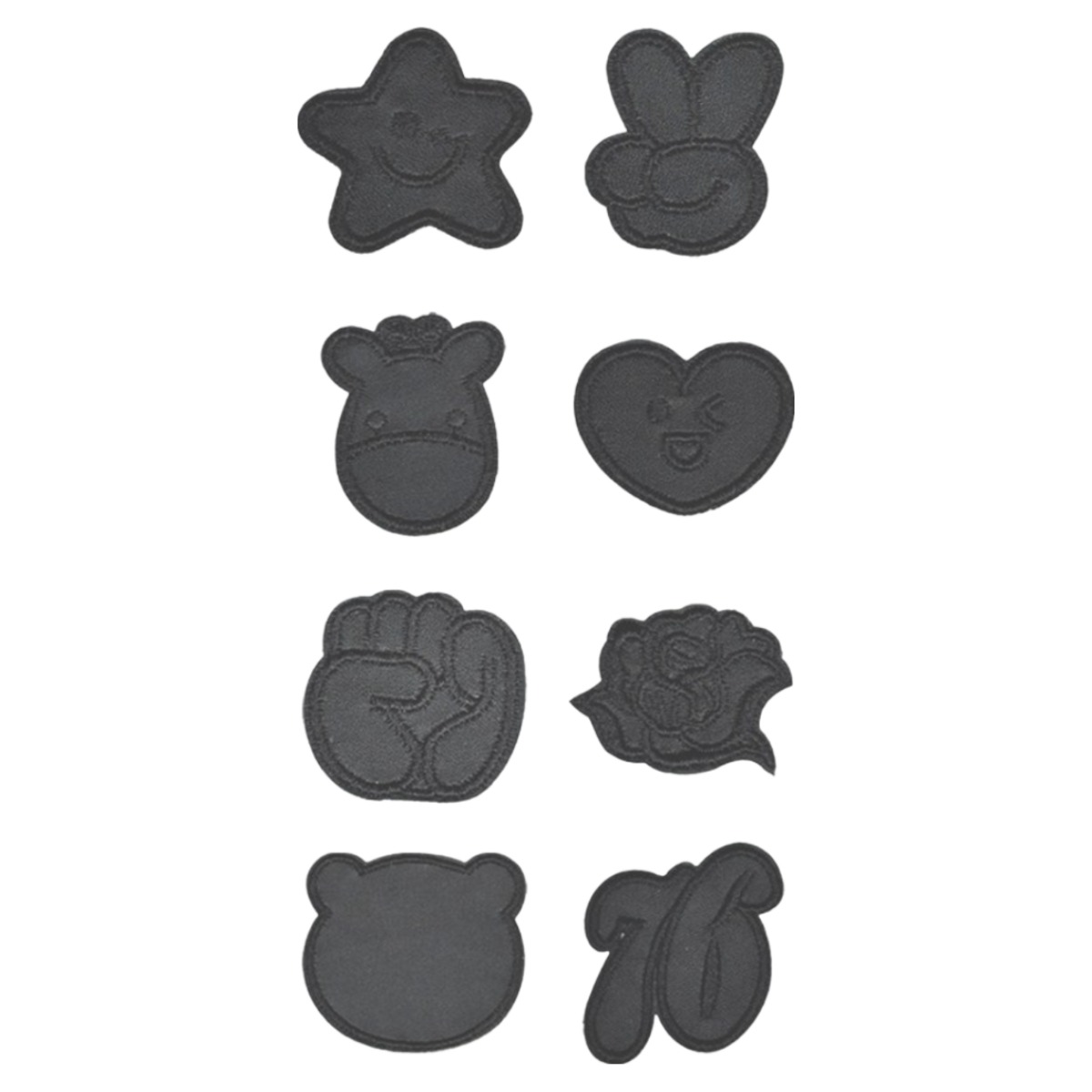 디심플 옷 패딩 수선 패치 스티커 8종 세트 4,000원