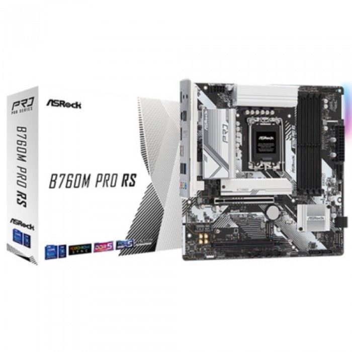 ASRock B760M Pro RS D5 인텍앤컴퍼니 M-ATX 인텔 1700소켓 메인보드 184,000원