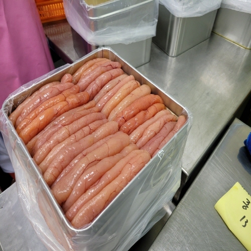 [태광젓갈] 속초 명품 저염 백명란젓(파지) 벌크 123,000원