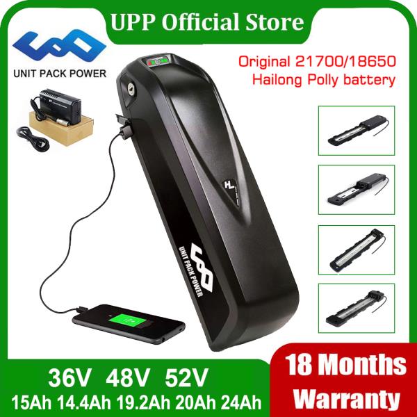 전기자전거 배터리팩 대용량형 커버방수형 배터리 원래 21700 EBike 48V 36V 52V 24Ah 20Ah 19.2Ah 14.4Ah Polly Hailong 18650 전기 1,013,600원