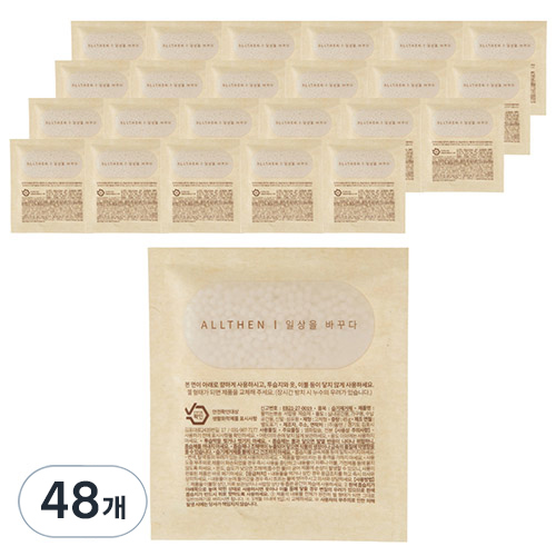 물먹는뽀송 서랍용 제습제 본품, 45g, 48개 29,800원