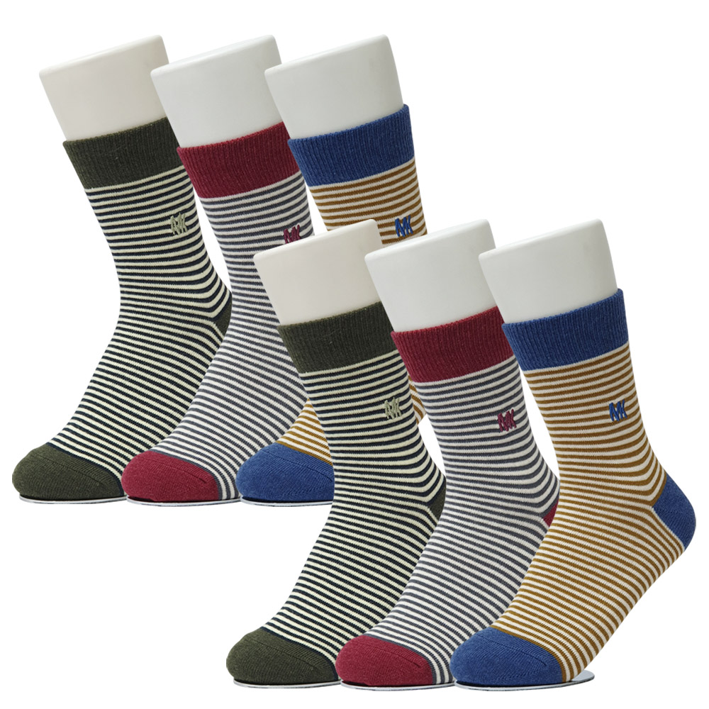 미치코런던 톡톡한 여자패션양말 중목 6켤레 MKL-301 가을 겨울 착용 19,800원