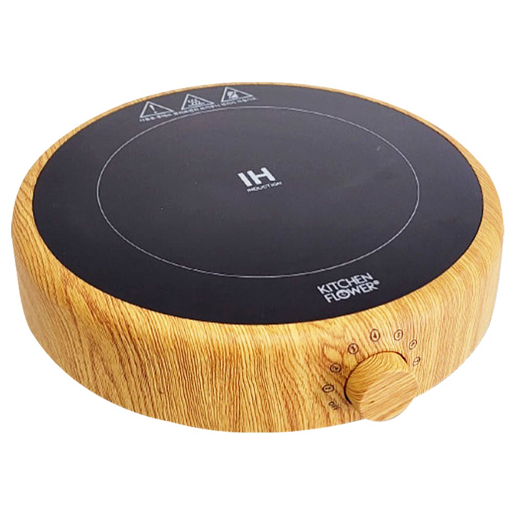 [나눔홈쇼핑 인기상품] 21세기형 IH방식 키친플라워 1구 우드 원형인덕션, 프리스탠딩, nanum_2026 99,900원
