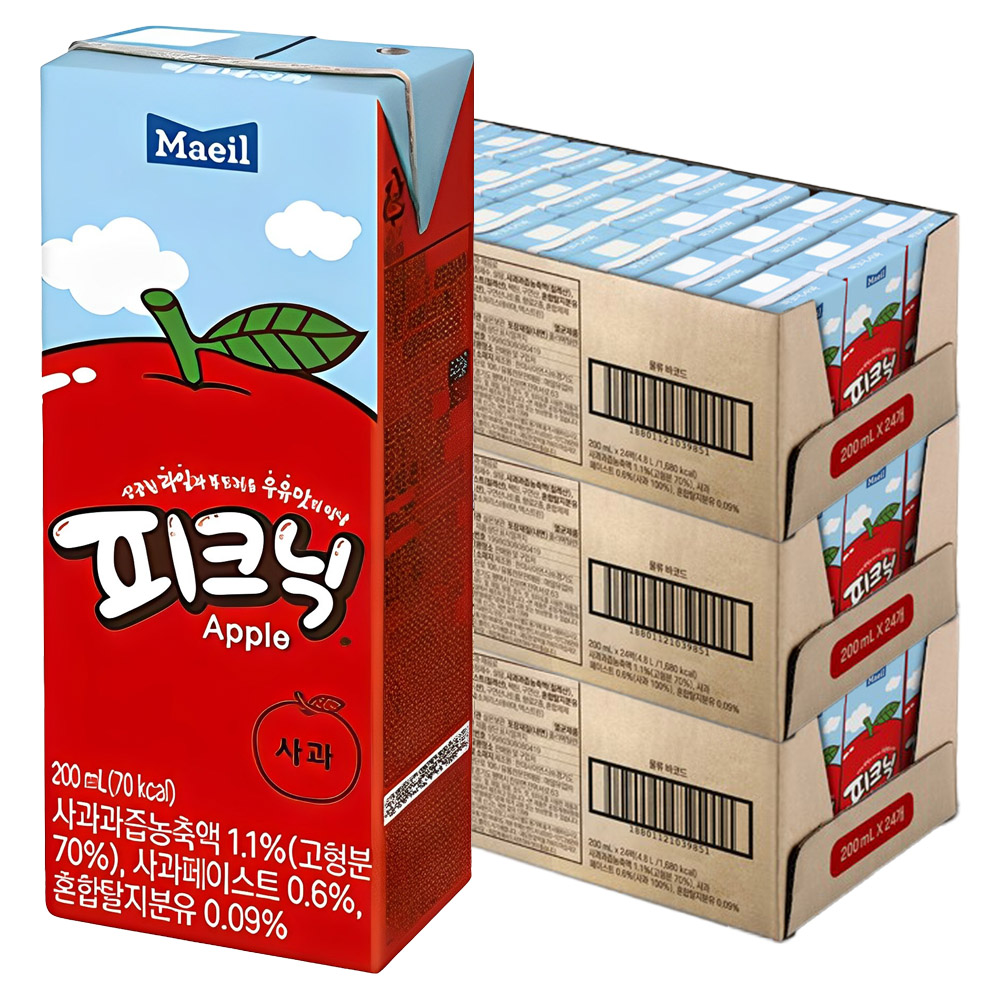 매일유업 피크닉 사과맛 26,050원