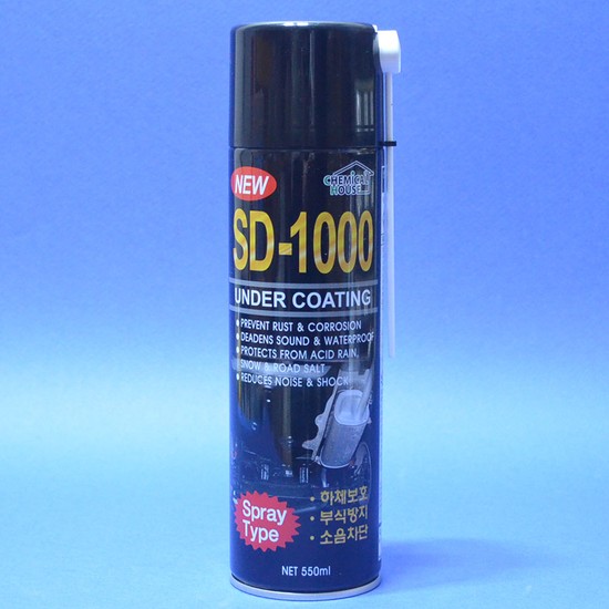 자동차언더코팅제 스프레이타입 SD-1000 케미칼하우스 차량하부코팅제 하체보호 빠른건조 강력한 4,520원
