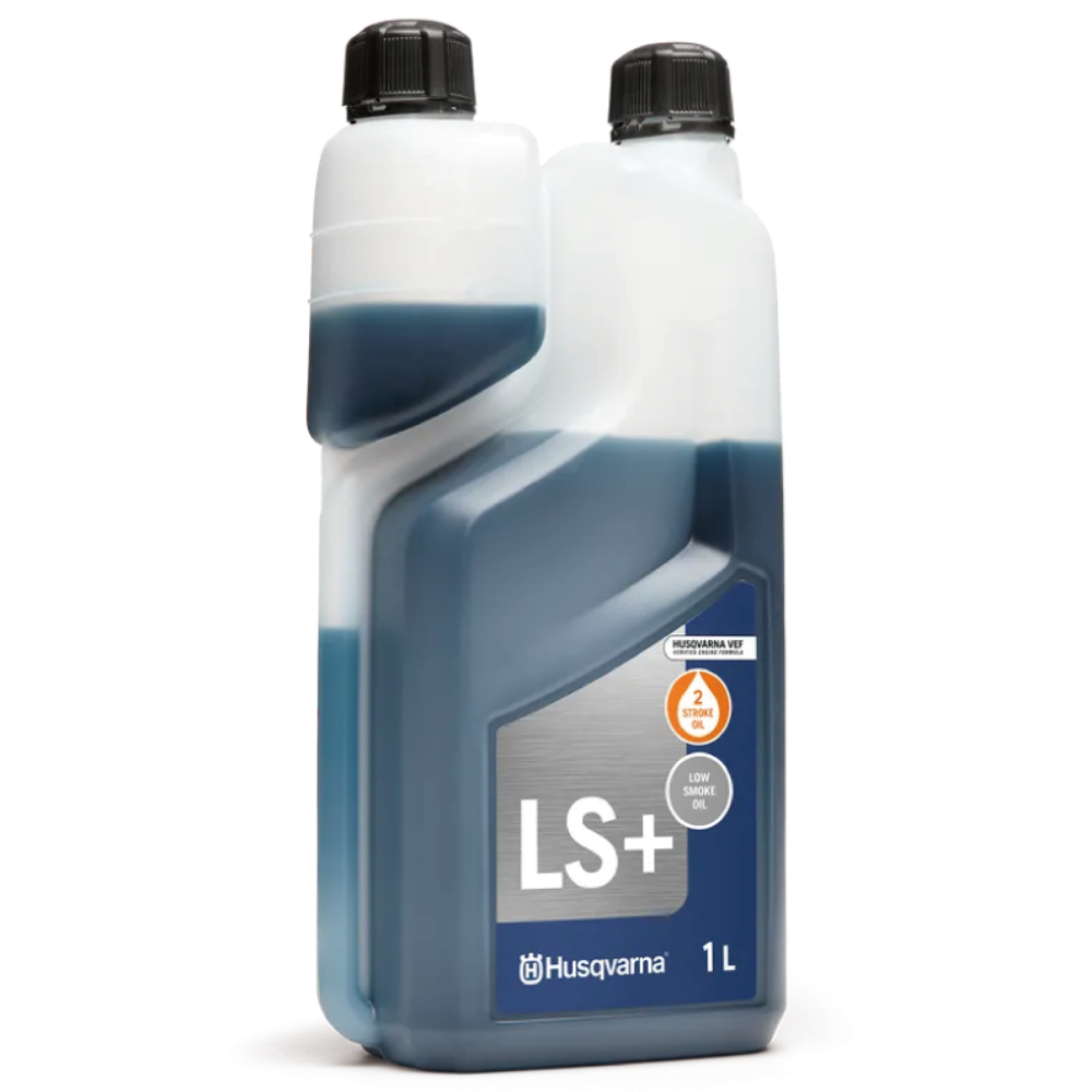 허스크바나 엔진톱 예초기 엔진오일 LS+ 1리터 저매연 고성능, 1개 12,100원