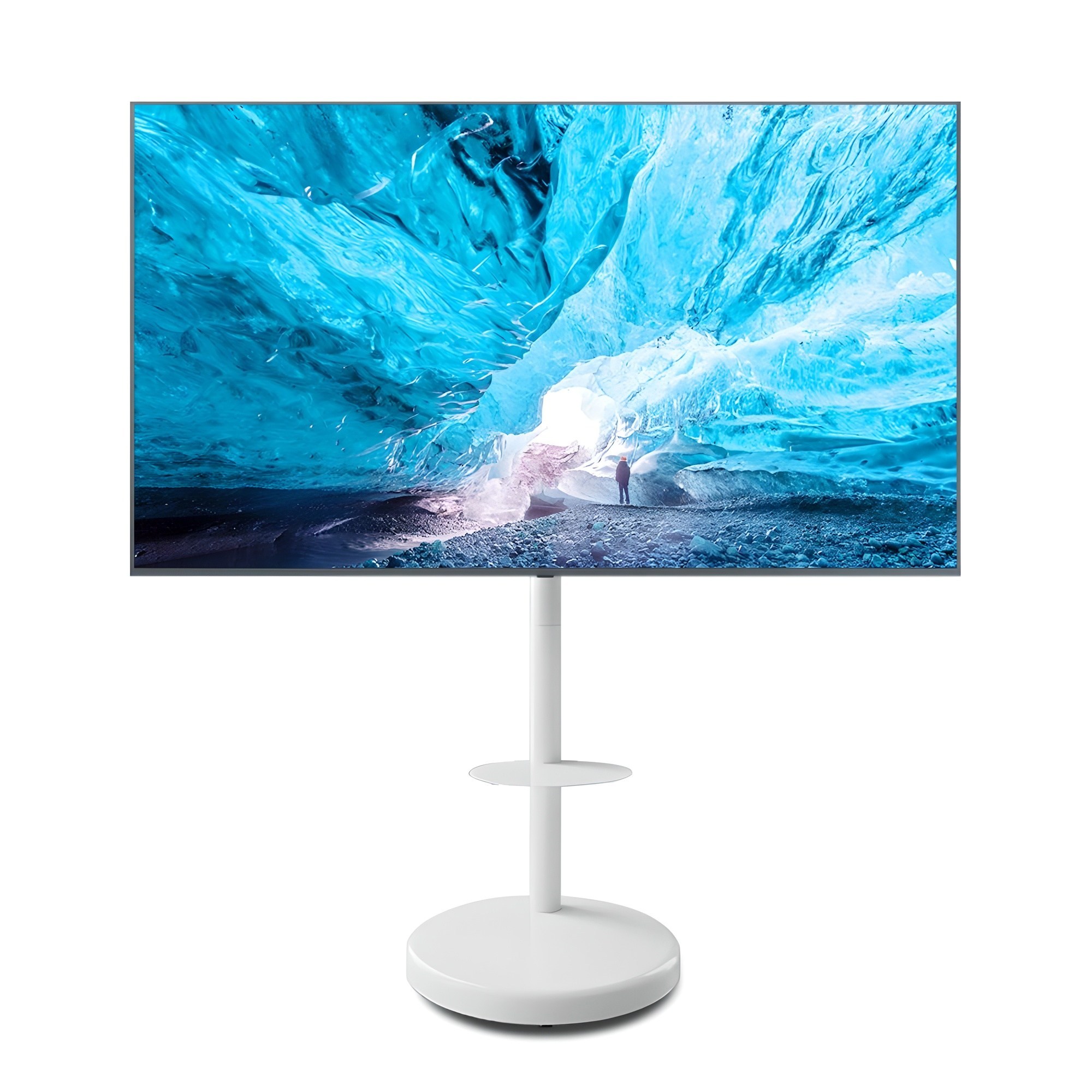 더함 이동식 삼탠바이미 M7 호환 바퀴 선반 높낮이조절 피벗 대형 TV 스탠드 197,300원