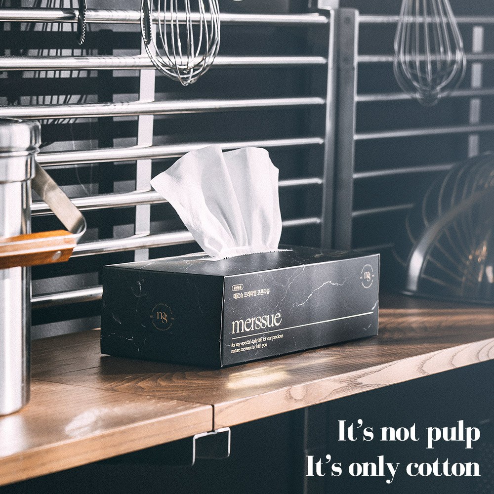 메르슈 프리미엄 코튼티슈 12팩(960매)+쇼핑백2개, 1개, 9개입 84,000원