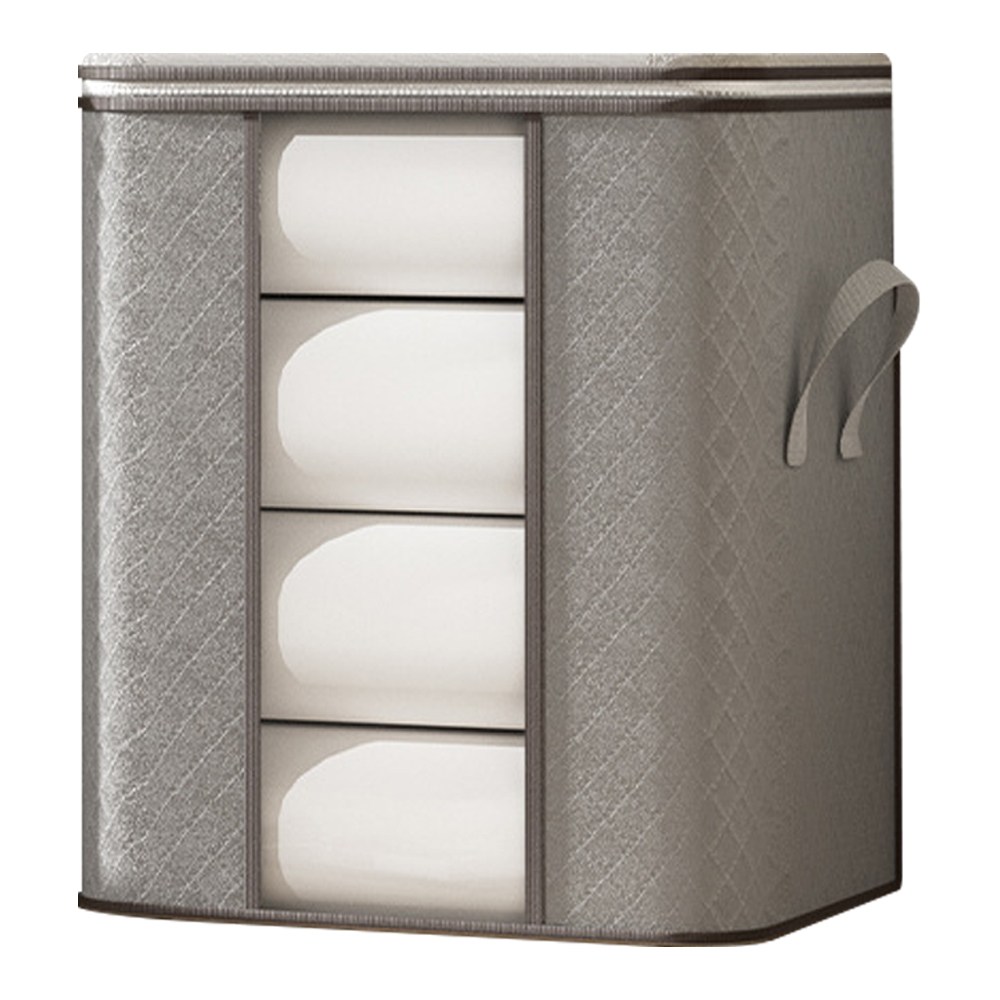 다나몰 옷정리 리빙박스 수납정리함 다용도 의류 이불 대형 1+1, 2개, 다크그레이 7,900원