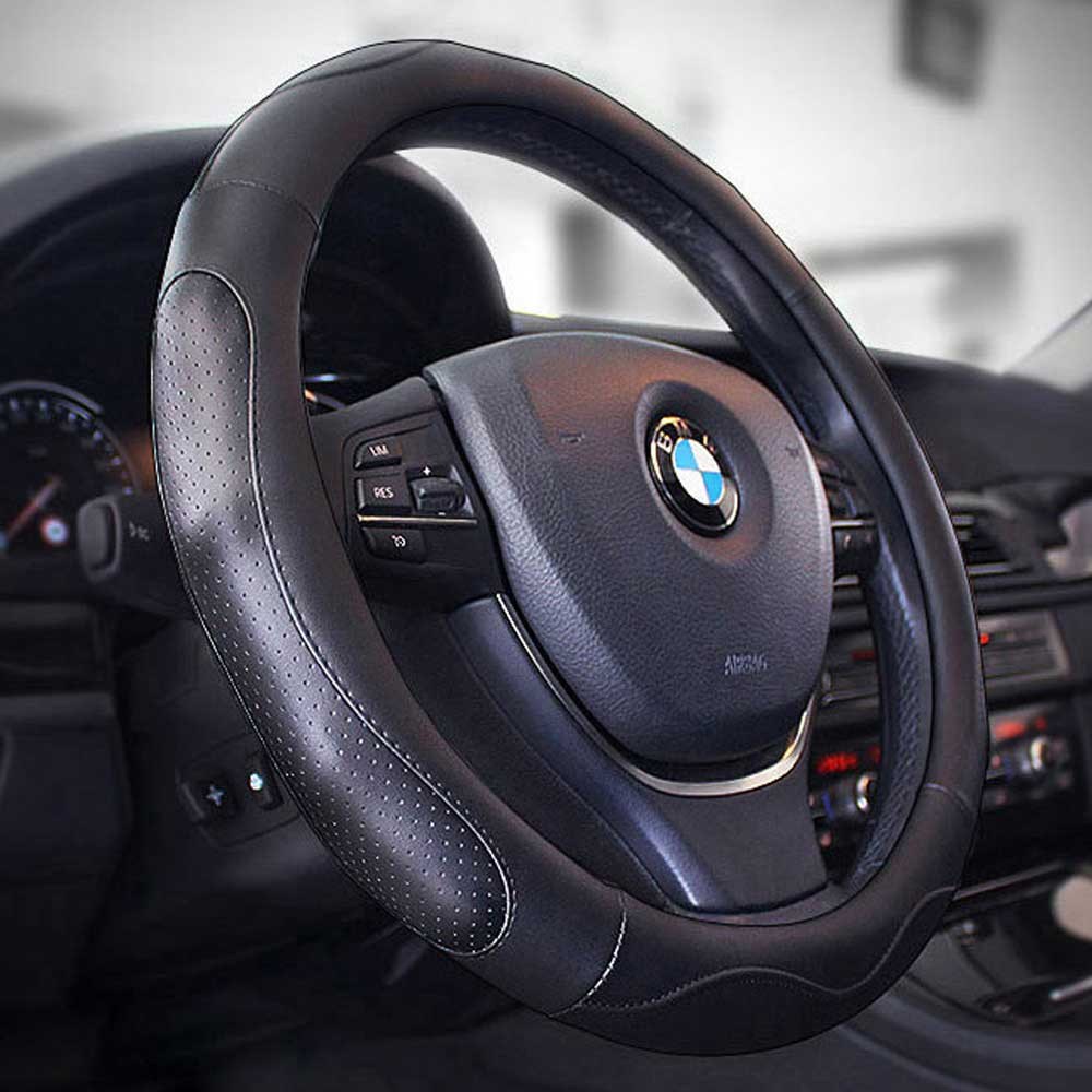 현대포터2더블캡 핸들커버 자동차핸들카바 가죽핸들커버 천연가죽핸들커버 원형 디컷핸들커버 컬러별 14,900원