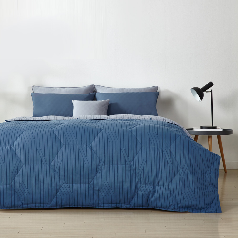 리치앤홈 먼지없는 알러지케어 클레식 트윈 구스이불, 클레식 네이비 58,900원