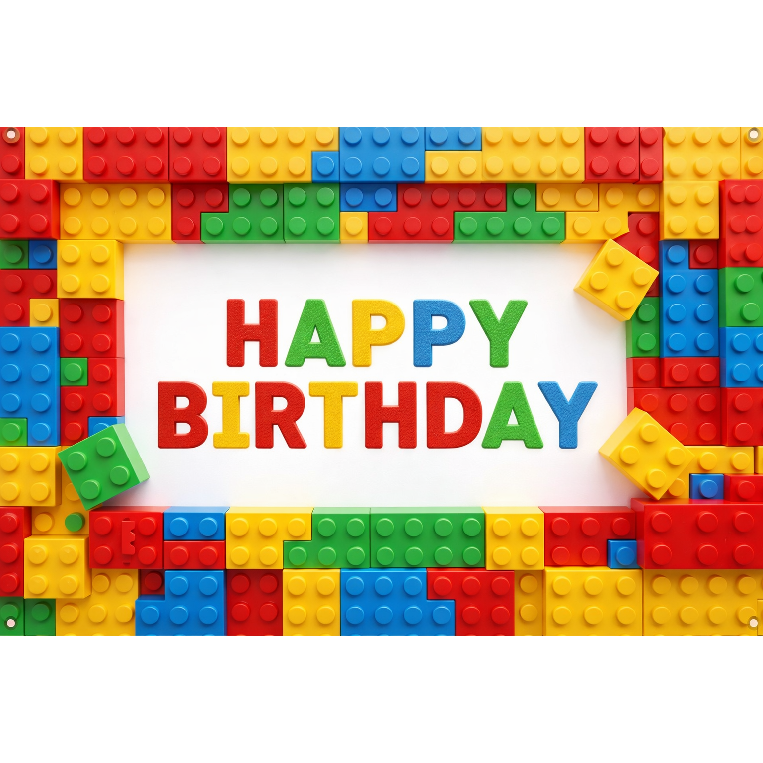 2026 레고스타일 생일현수막,  입체스타일 생일파티배경 , 생일배너,대형 초대형 , 무료문구 무료디자인,어린이집 유치원 키즈룸 생일파티가능, 빠른 배송 45,000원