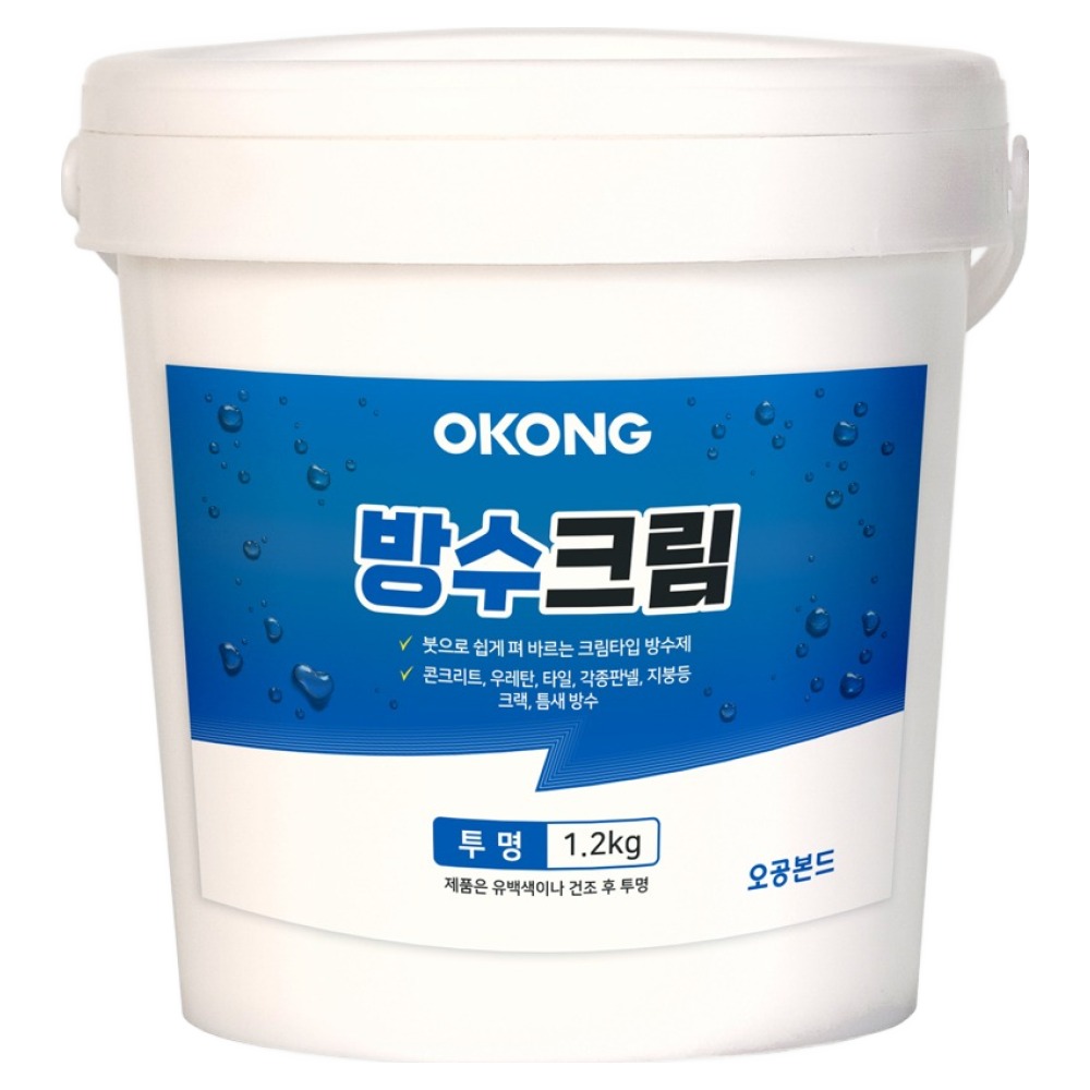 오공 방수크림 투명 1.2L, 1개 37,900원