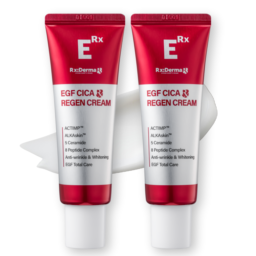 알엑스더마 EGF 시카 크림 세라마이드 판테놀 병풀 피부과 입점 피부장벽 리페어 64,800원