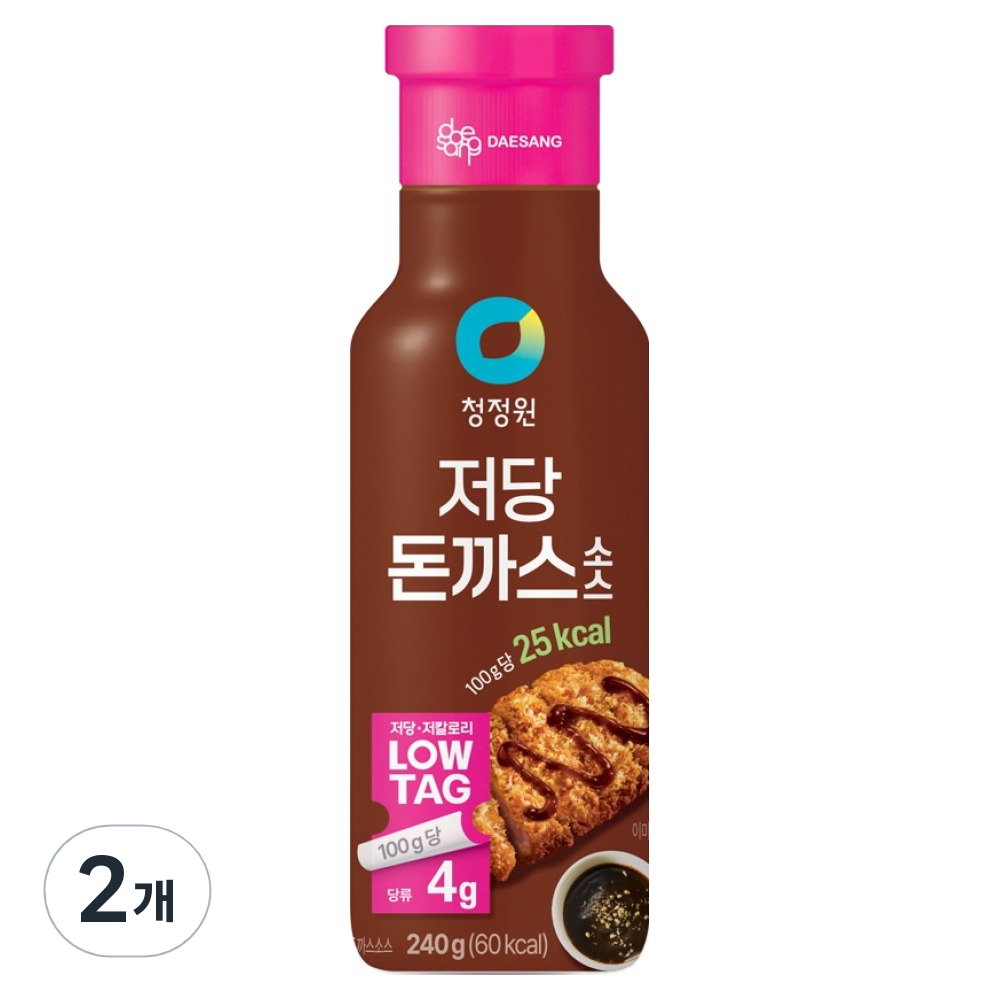 청정원 저당 돈까스 소스 6,080원