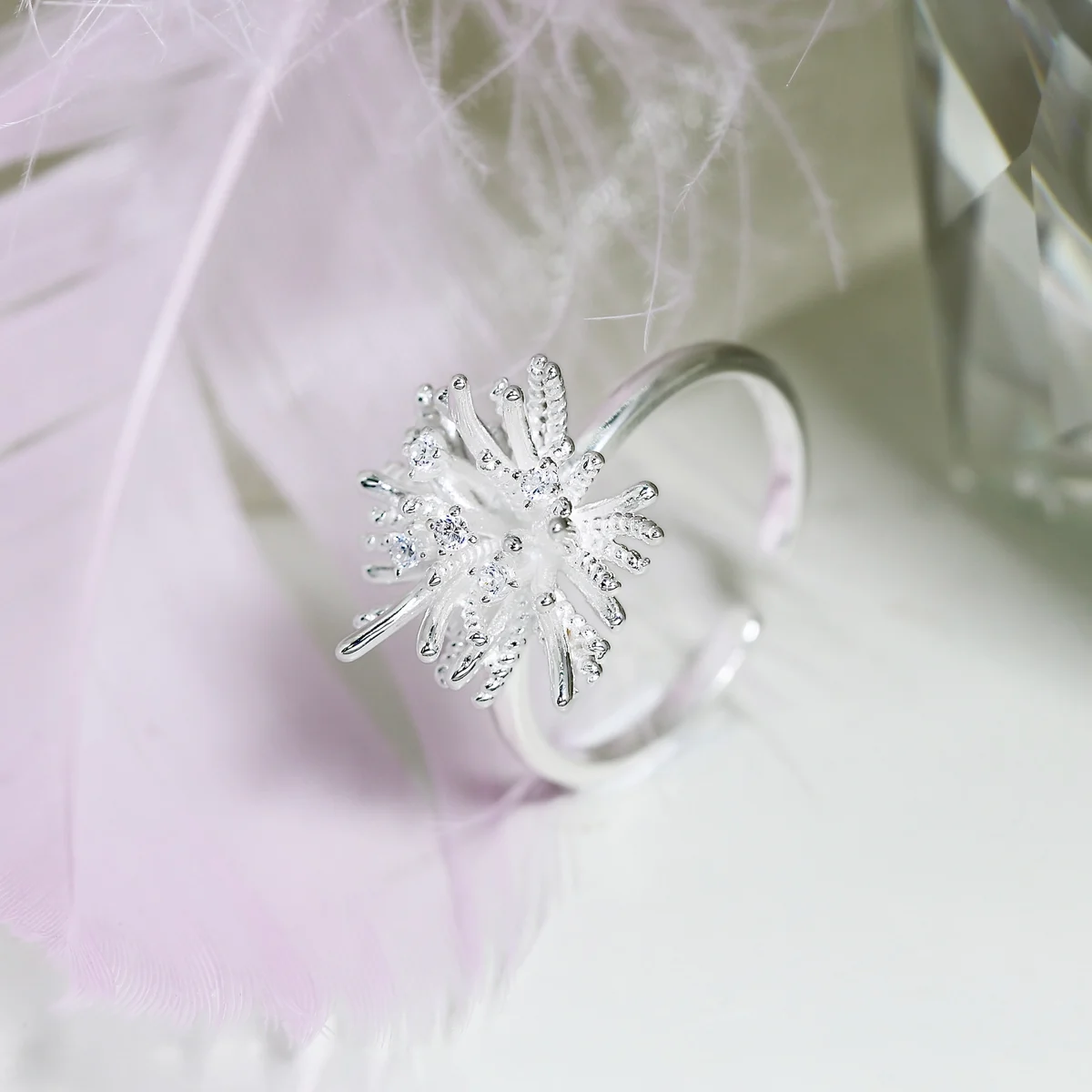 리즈타라 순은 루나리아 화이트 실버 반지 59,800원