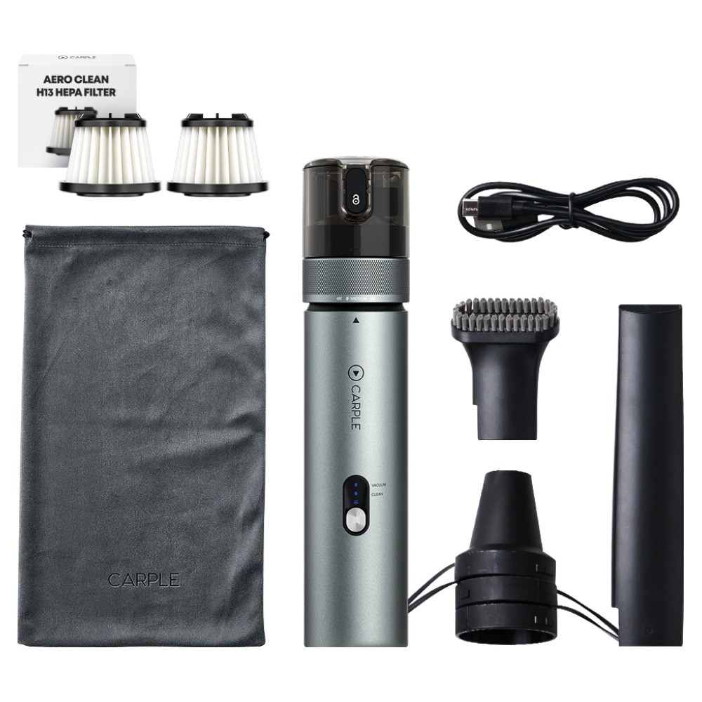 카플 휴대용 에어로 클린 컴팩트 차량용 청소기 80ml + 필터 세트 81,900원