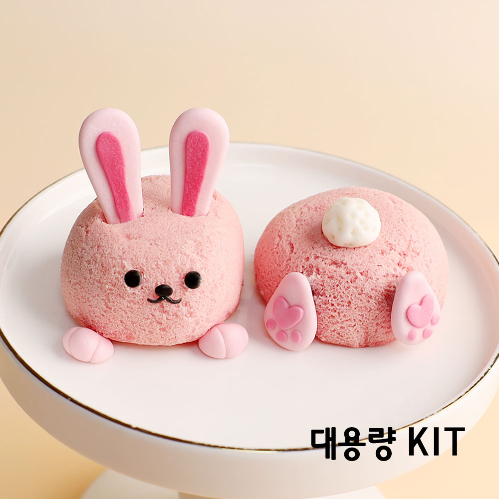 쌀이랑놀자 토끼 쌀카롱 만들기 DIY 세트 키트 - 토끼쌀카롱 대용량10인 68,000원