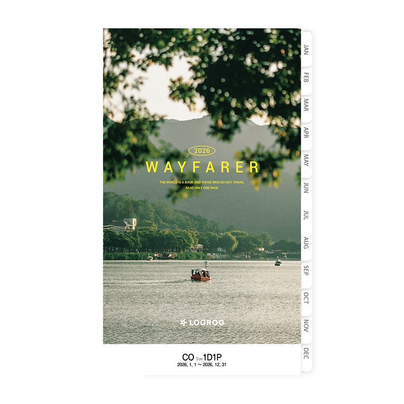 프랭클린플래너 26년 웨이페러 1D1P 1월 CO 리필속지 LOGROG, 단품 42,000원